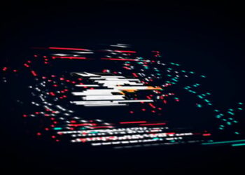 Logo Neon Glitch