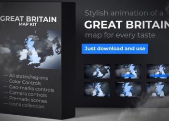 United Kingdom of Great Britain Map – UK Map – Britain Map