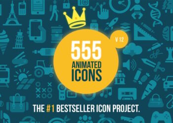 555 Animated Icons